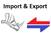 Rhino Im/Export