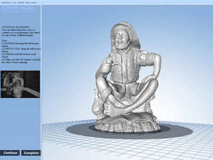 Fertiger Scan