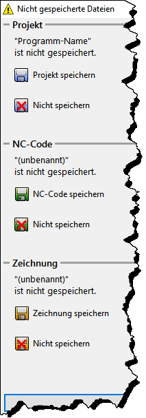 Alte Projekt-Daten sichern