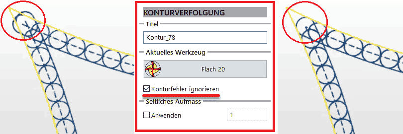 Konturfehler