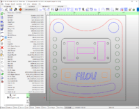 CAM Software, 2.5D CNC fräsen, 2D CAD DXF Geometrie